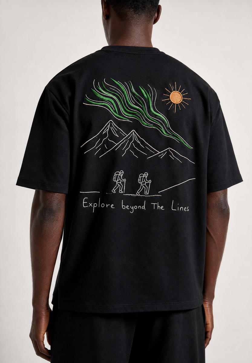 T-Shirt – Stickerei Island