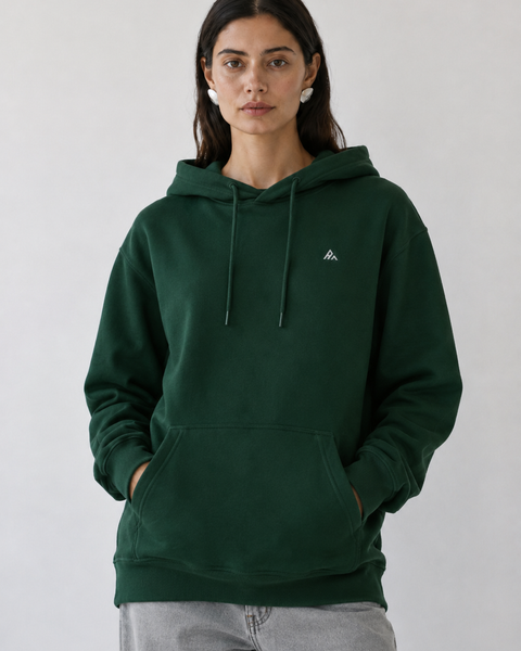 One Line Draw - Bestickter Hoodie