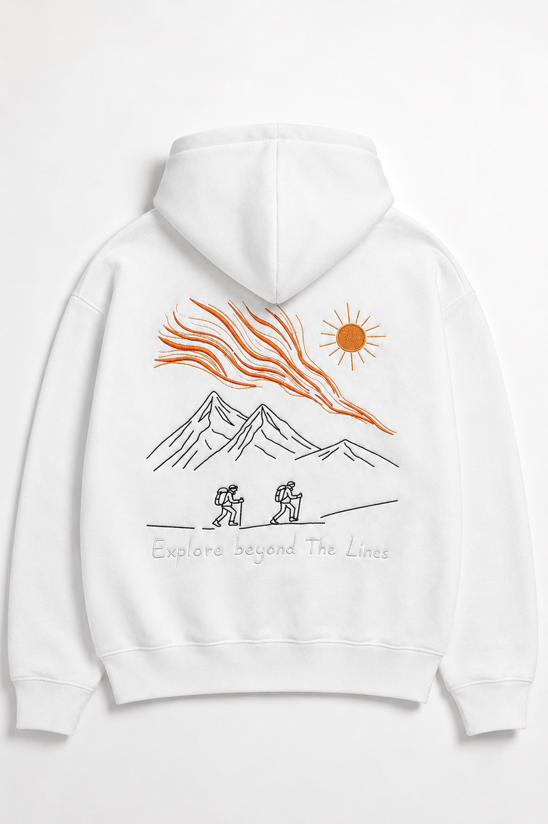 Island - Bestickter Hoodie
