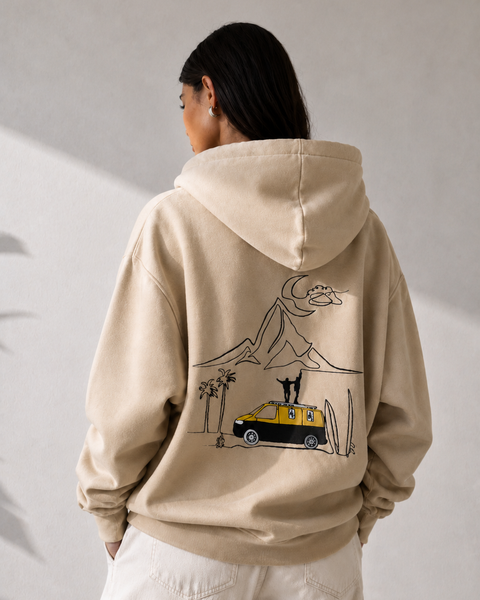 Vanlife - Bestickter Hoodie