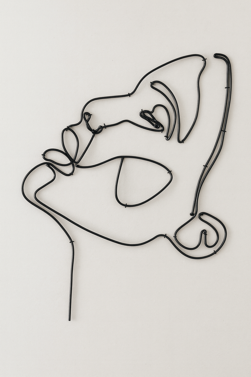 Tableau One Line Draw – Rich.Art (40 × 60 cm)