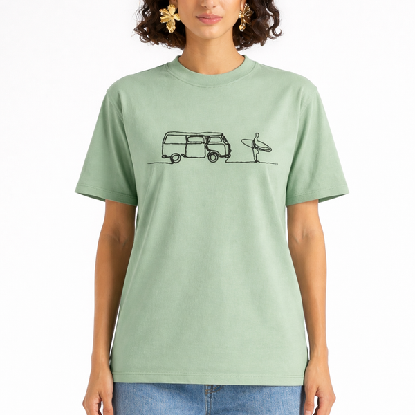 Surf - T-shirt brodé