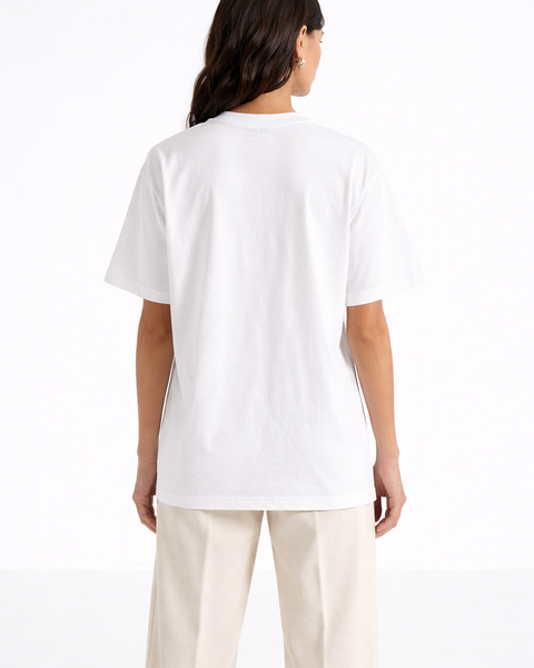 Aura – T-shirt Brodé One Line Art