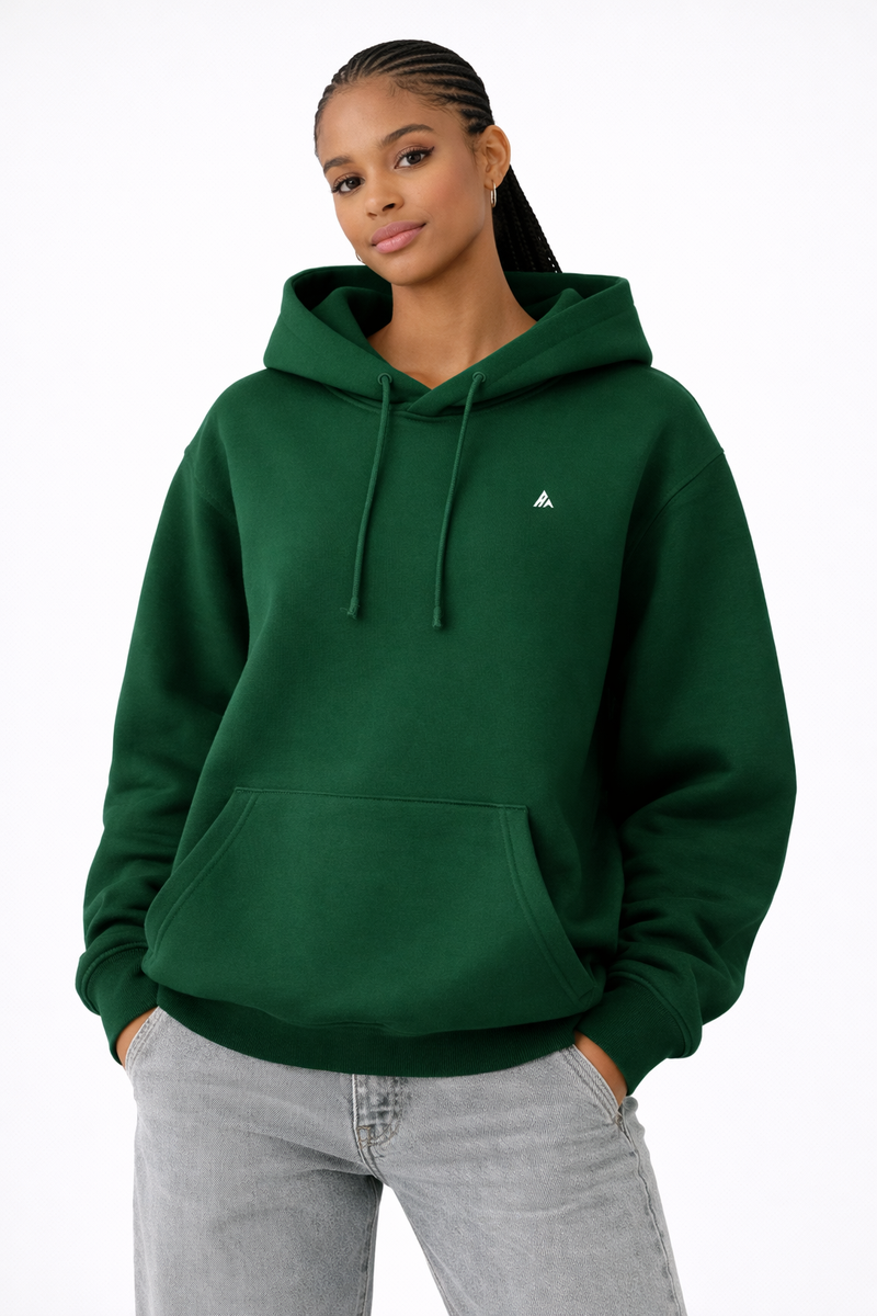 🟡 PRÉCOMMANDE: Hoodie 460g 100% Coton – Broderie Minimaliste - Design One Line Draw (F) Rich.Art