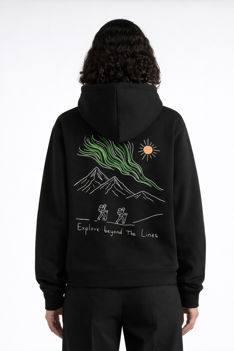 Islande - Hoodie brodé Rich.Art