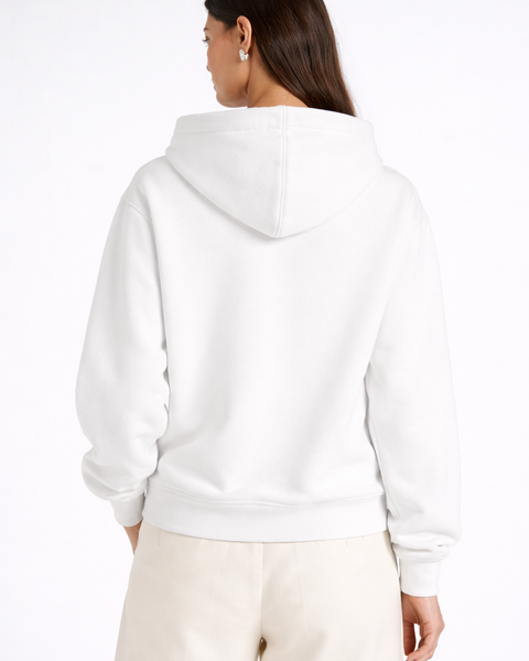 Vague - Hoodie brodé One Line Art