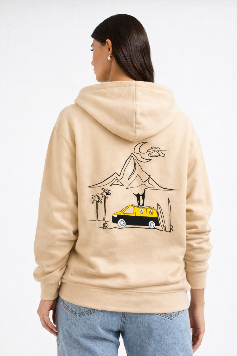 Vanlife - Hoodie brodé Rich.Art