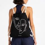 Double Visage - Tote-bag brodé Rich.Art