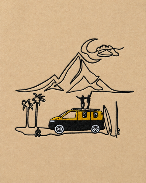 T-Shirt – Vanlife Stickerei