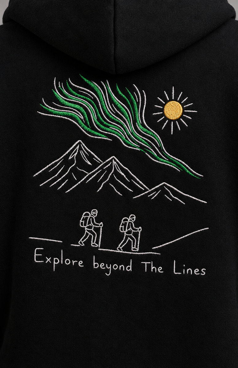 Island - Bestickter Hoodie