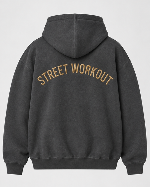 Street Workout – Bestickter Hoodie