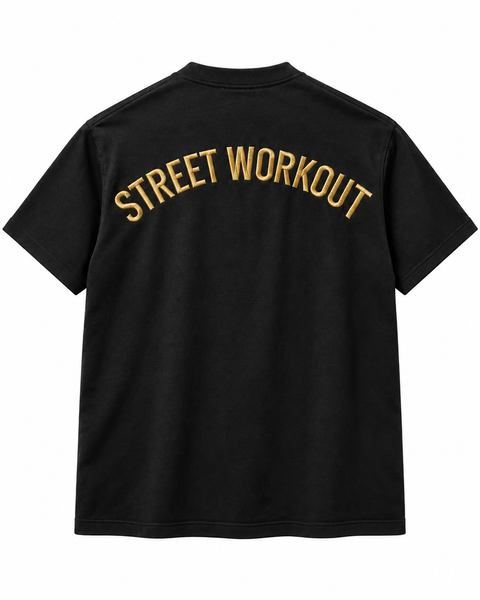 Street-Workout – Besticktes T-Shirt