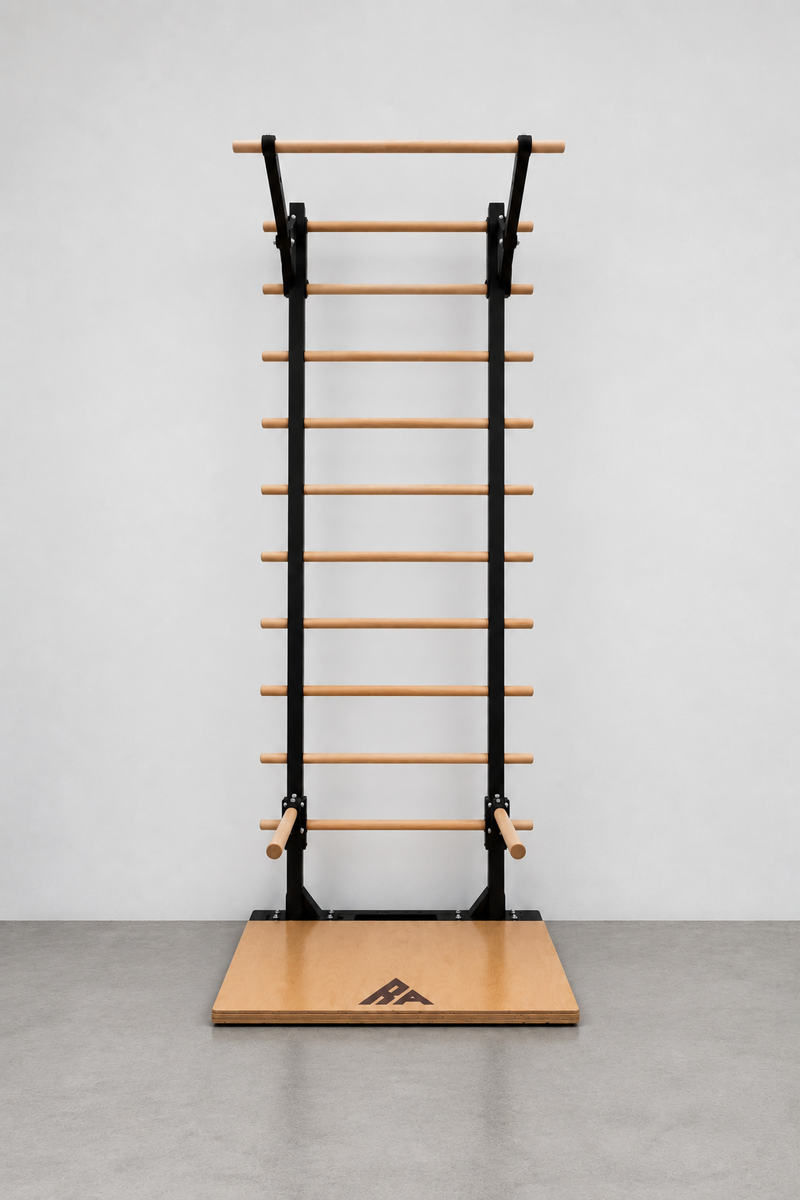 Barre de Traction Bois & Acier Station Complète Calisthenics – Rich.Art