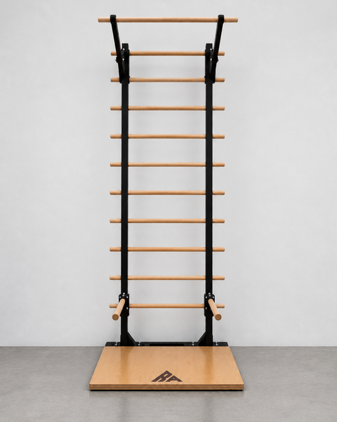 Barre de Traction Bois & Acier Station Complète Calisthenics – Rich.Art