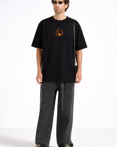 Aura – T-shirt Brodé One Line Art
