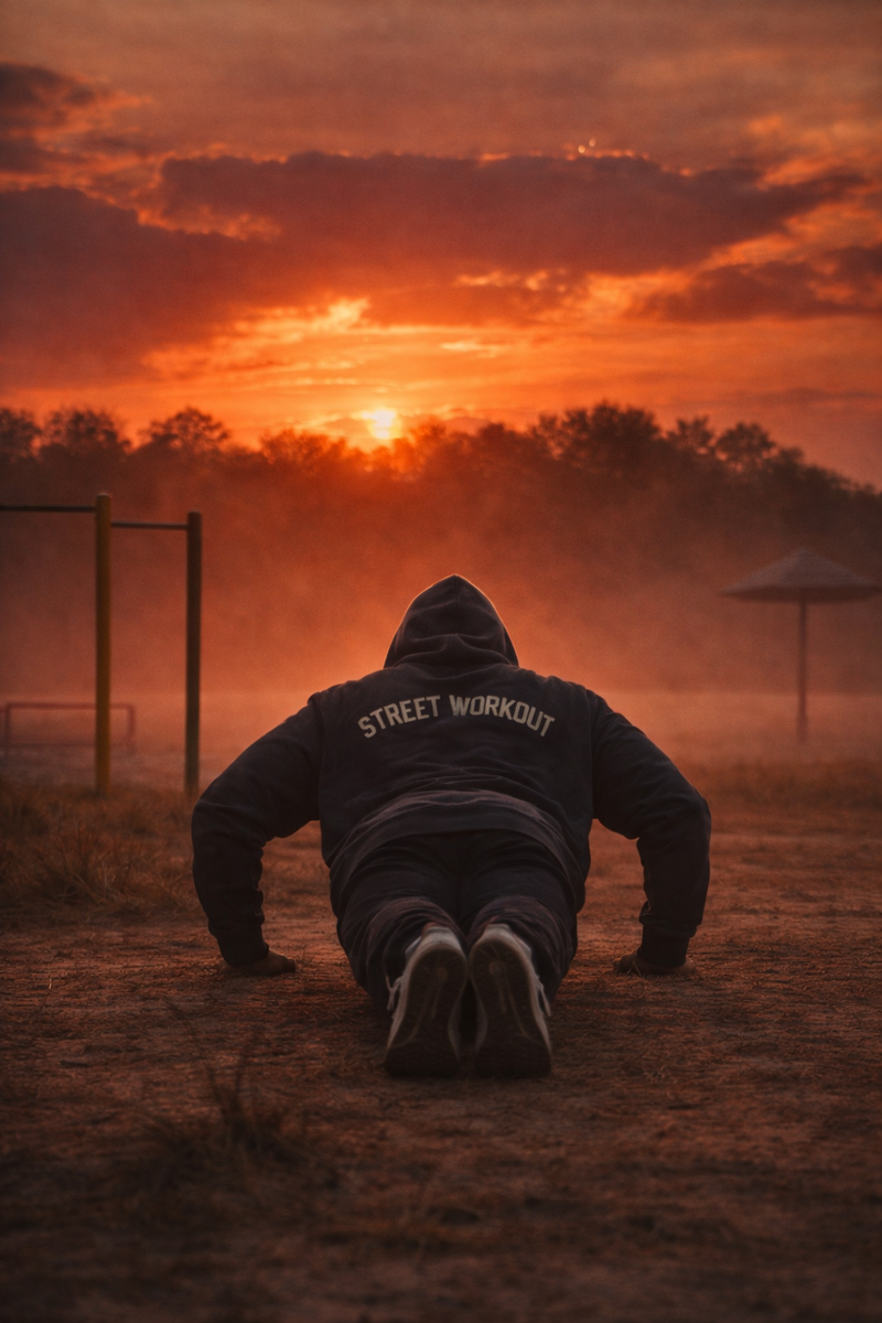 Hoodie Street Workout Rich.Art