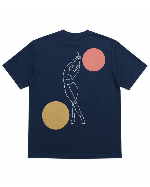 T-Shirt - Textildruck Tanz der Formen