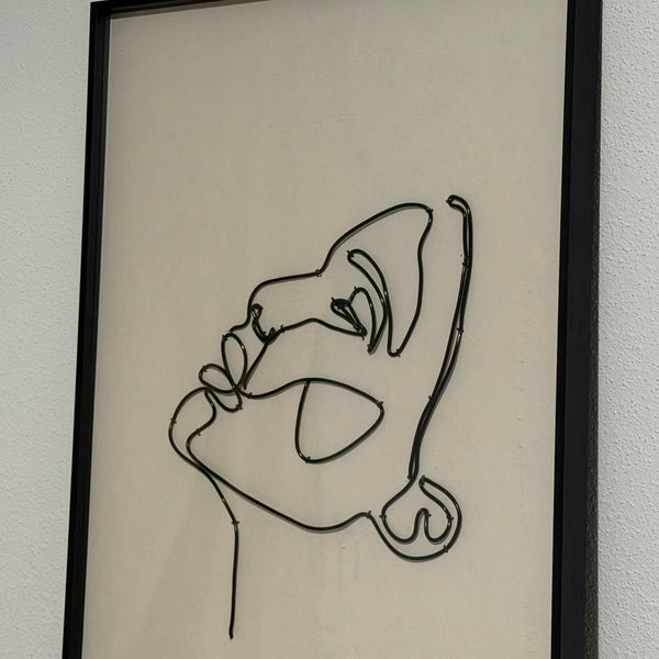 Tableau One Line Draw – Rich.Art (40 × 60 cm)