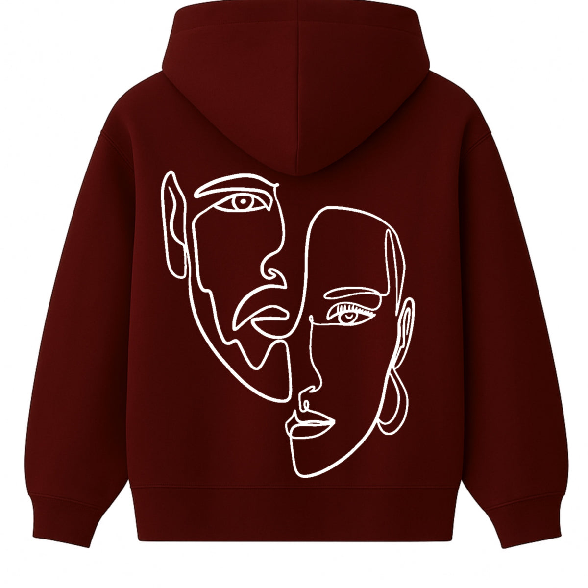 Hoodie Double Visage