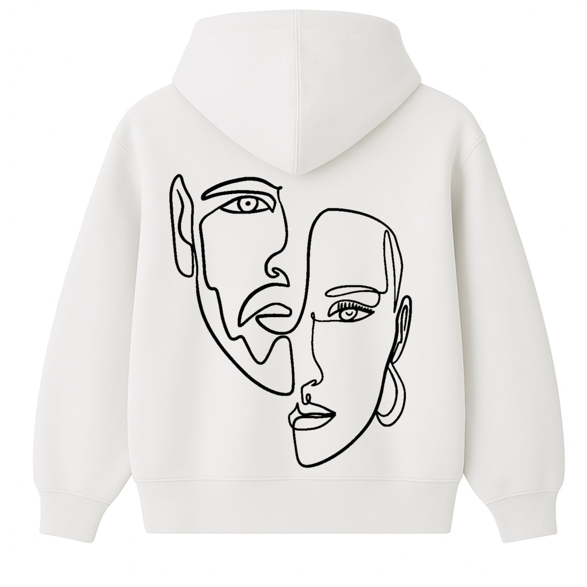 Hoodie Double Visage