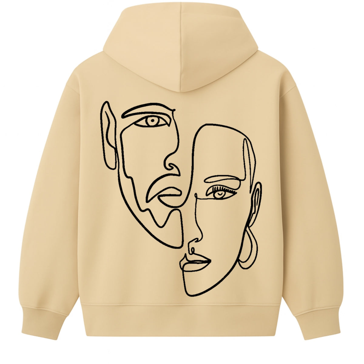 Hoodie Double Visage