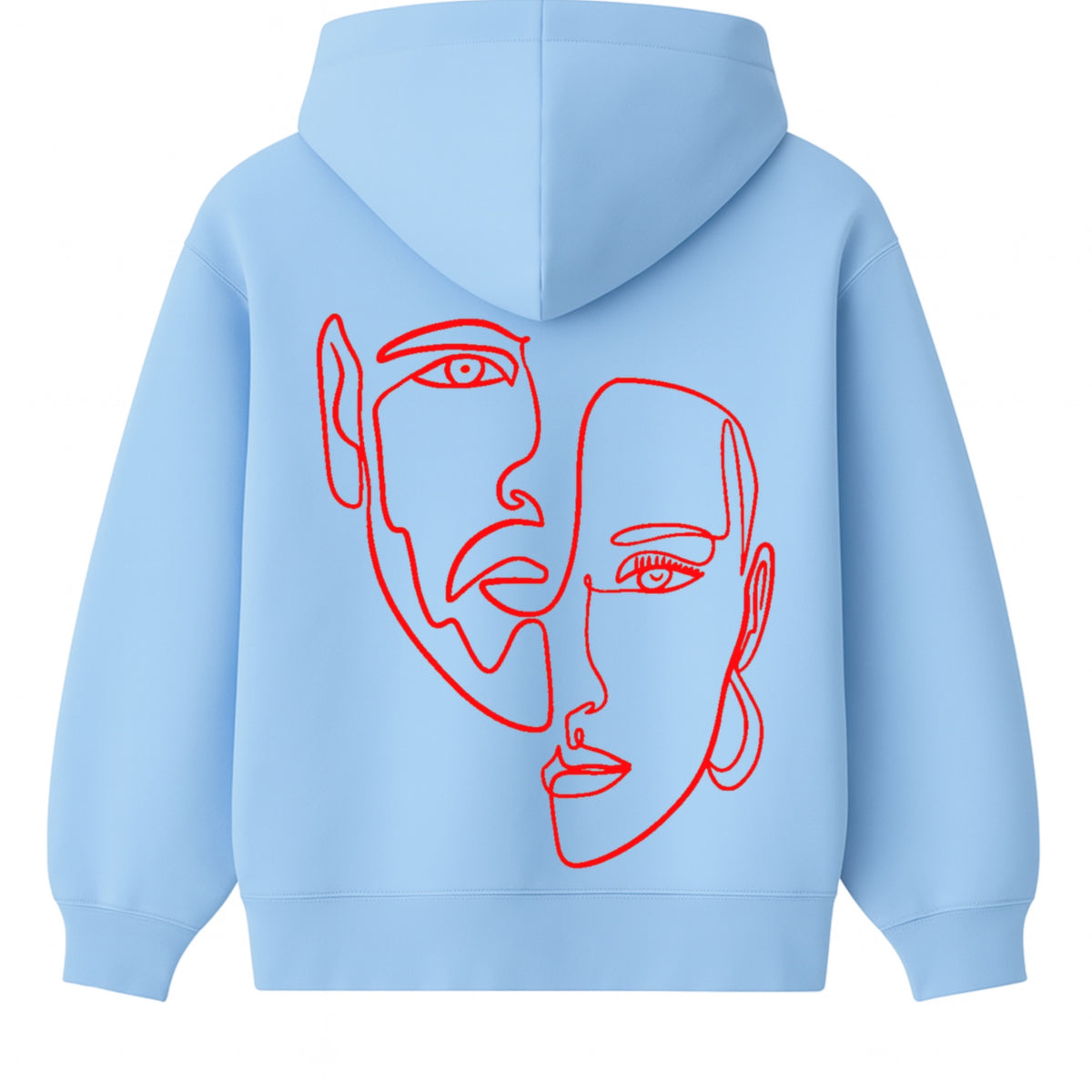 Hoodie Double Visage