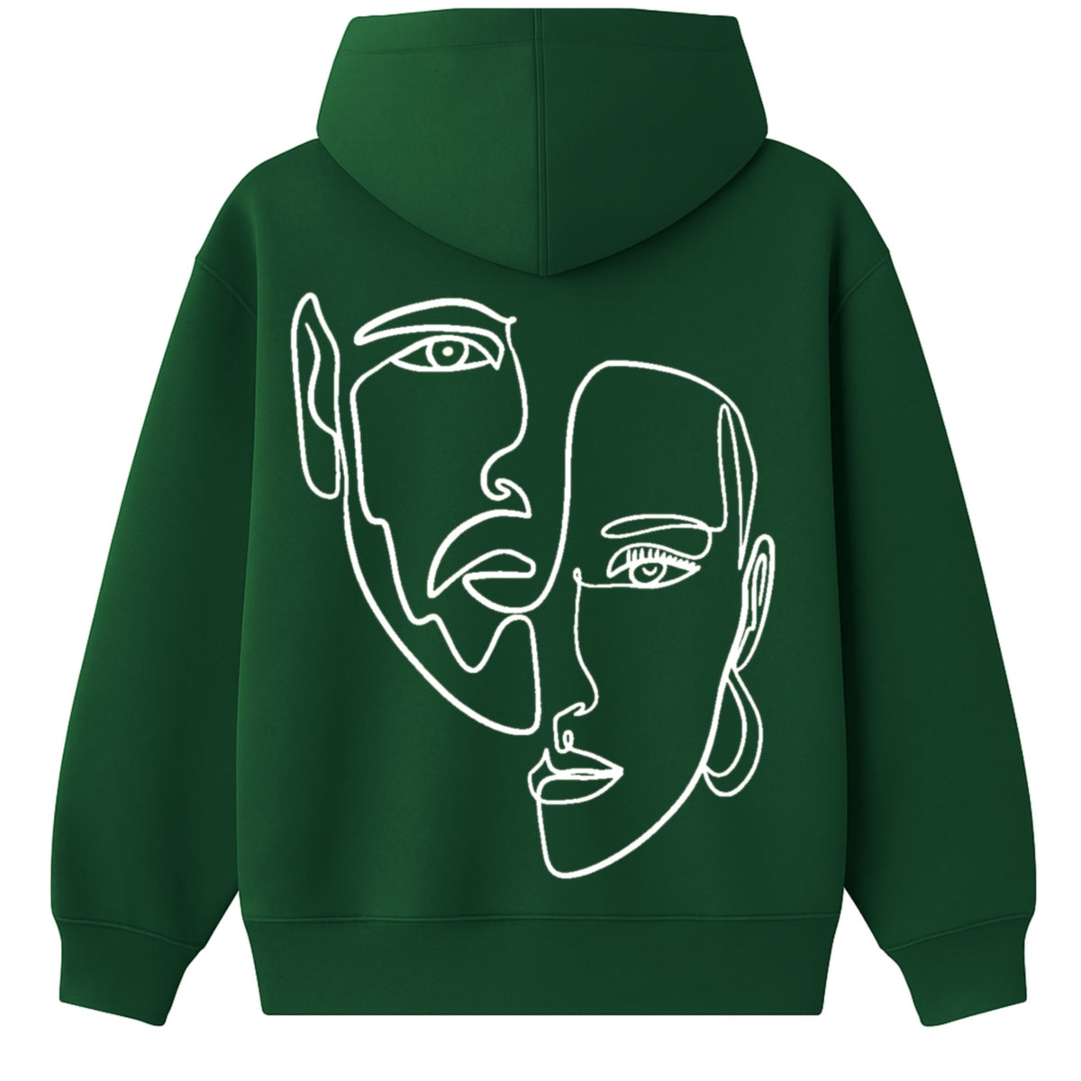 Hoodie Double Visage femme