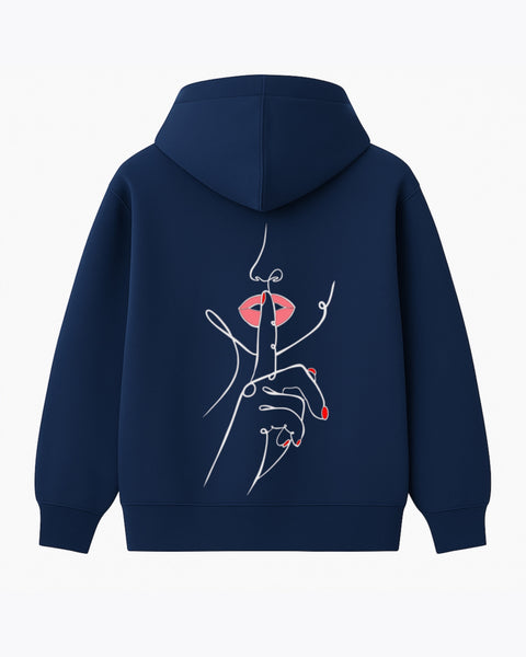 Hoodie Silence Femme