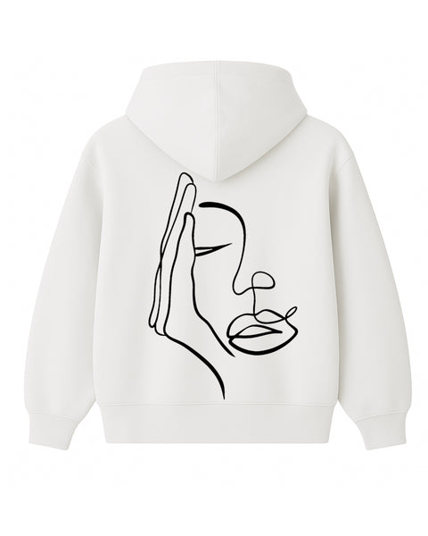 Hoodie Visage Caché Femme