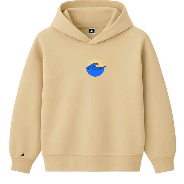 Hoodie Vague Femme