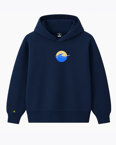 Hoodie Vague Femme