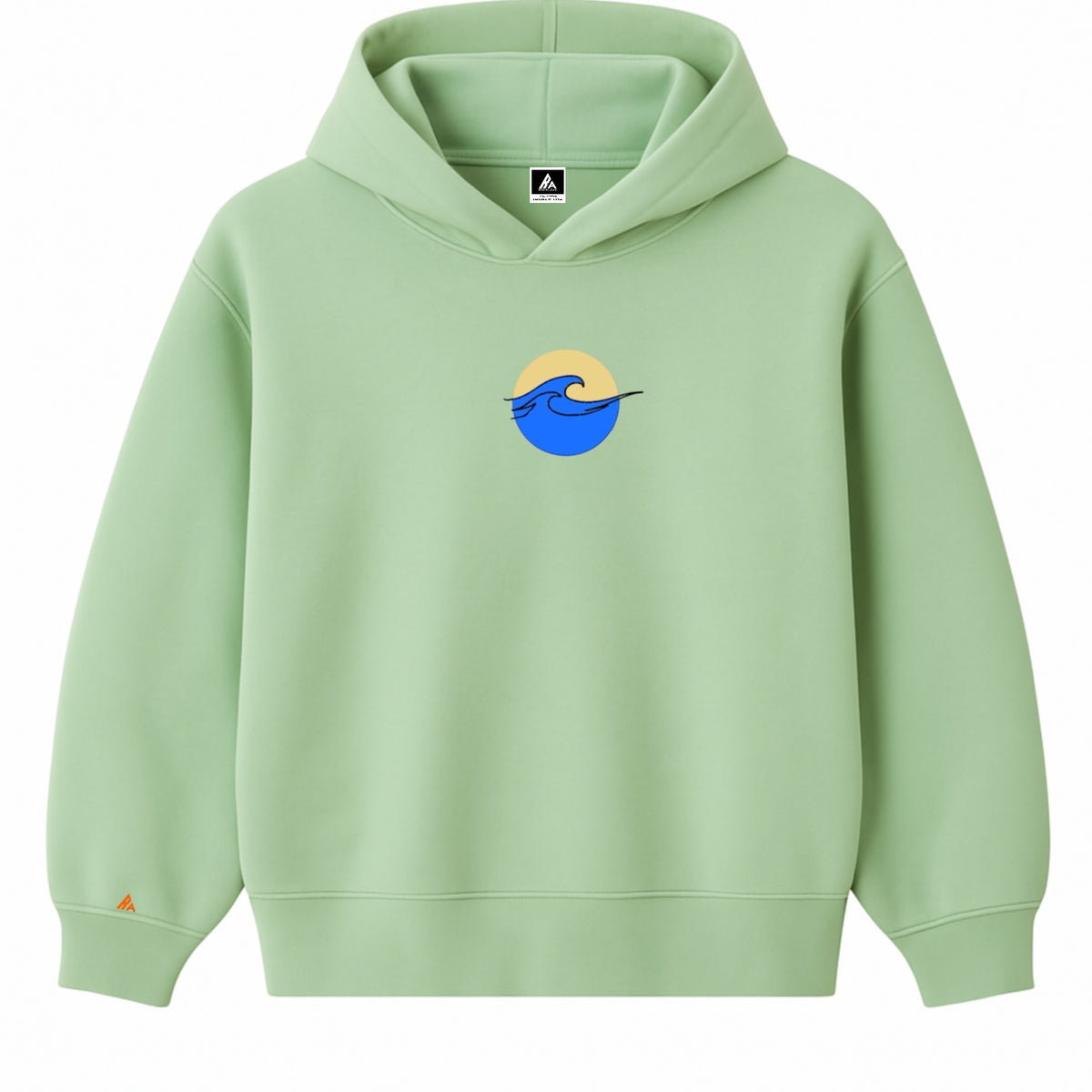 Hoodie Vague Femme