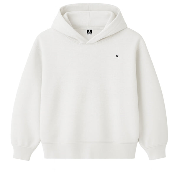 🟡 PRÉCOMMANDE: Hoodie 460g 100% Coton – Broderie Minimaliste - Design Danse des Formes (F)