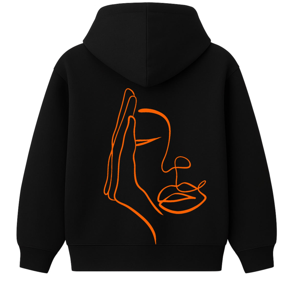 Hoodie Visage Caché Femme