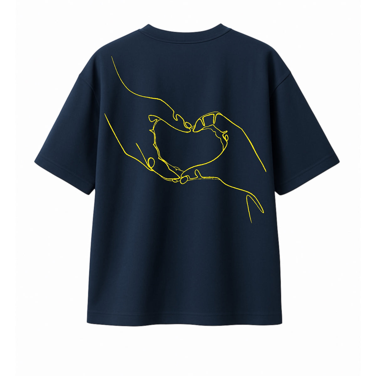 T-Shirt Main dans le coeur