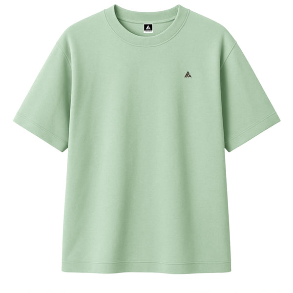 T-shirt Minimaliste Brodé 100% Coton – Design Silence