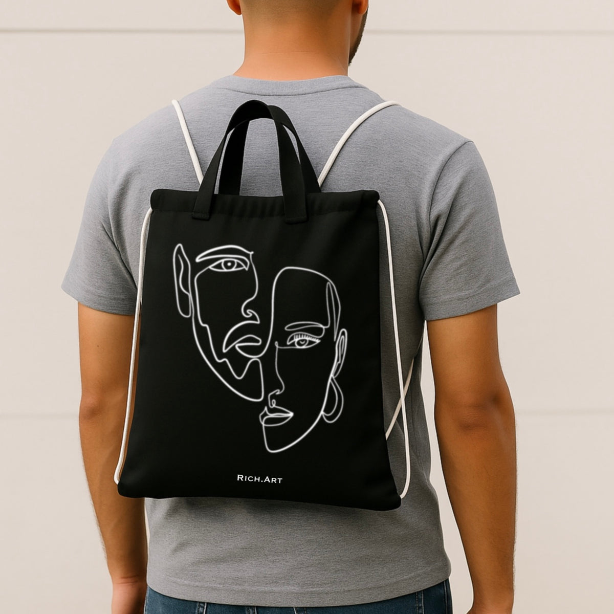 Sac à dos Fourre-tout Double Visage