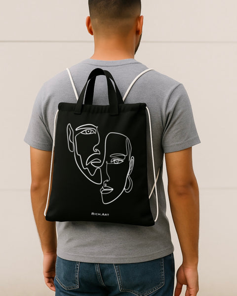 Sac à dos Fourre-tout Double Visage