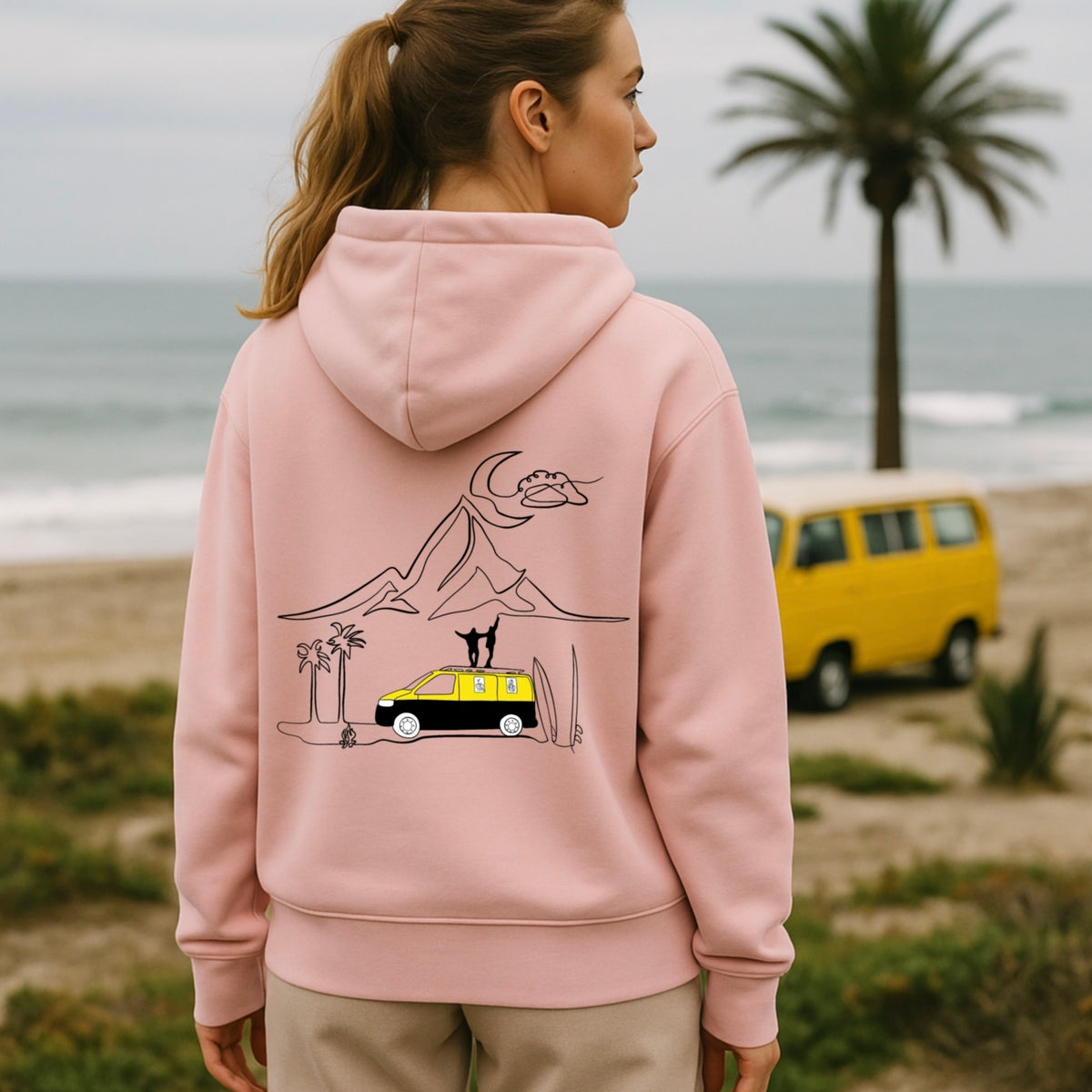 Hoodie Vanlife femme