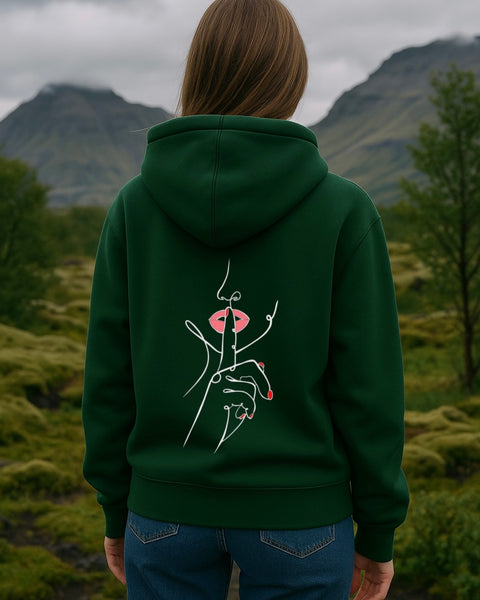 Hoodie Silence Femme