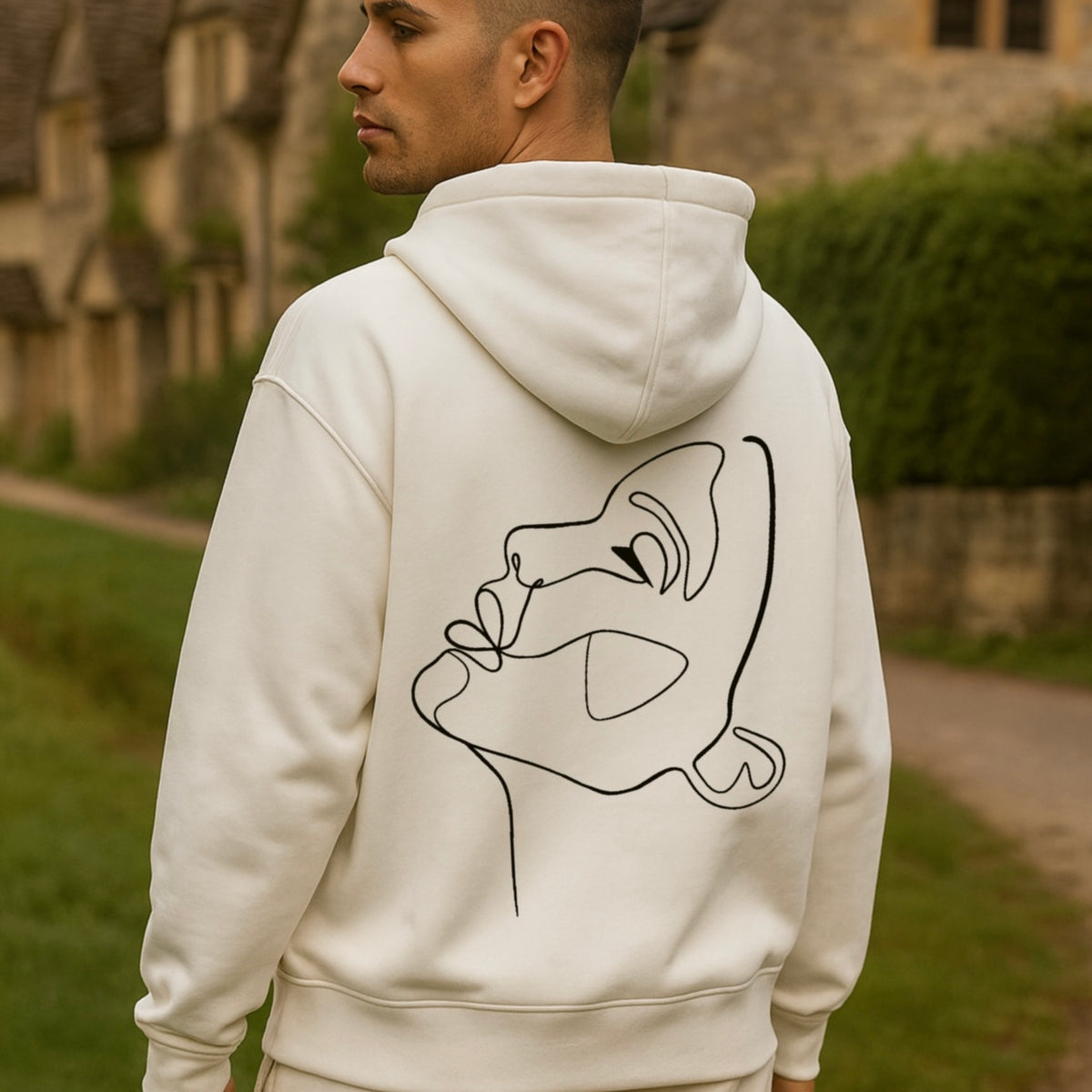 Hoodie One Line draw