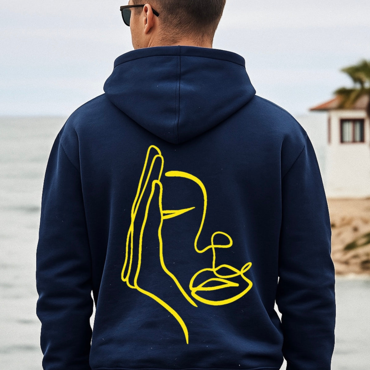Hoodie Visage Caché