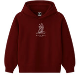 Hoodie 460g 100% Coton – Broderie Minimaliste - Design Matisse Rich.Art