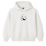 Hoodie 460g 100% Coton – Broderie Minimaliste - Design Aura Rich.Art