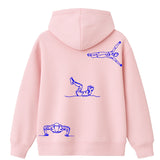 Hoodie 460g 100% Coton – Broderie Minimaliste - Design Street-Workout Rich.Art