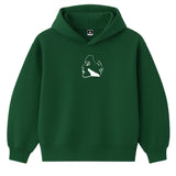 Hoodie 460g 100% Coton – Broderie Minimaliste - Design Aura Rich.Art