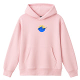 Hoodie 460g 100% Coton – Broderie Minimaliste - Design Vague Rich.Art