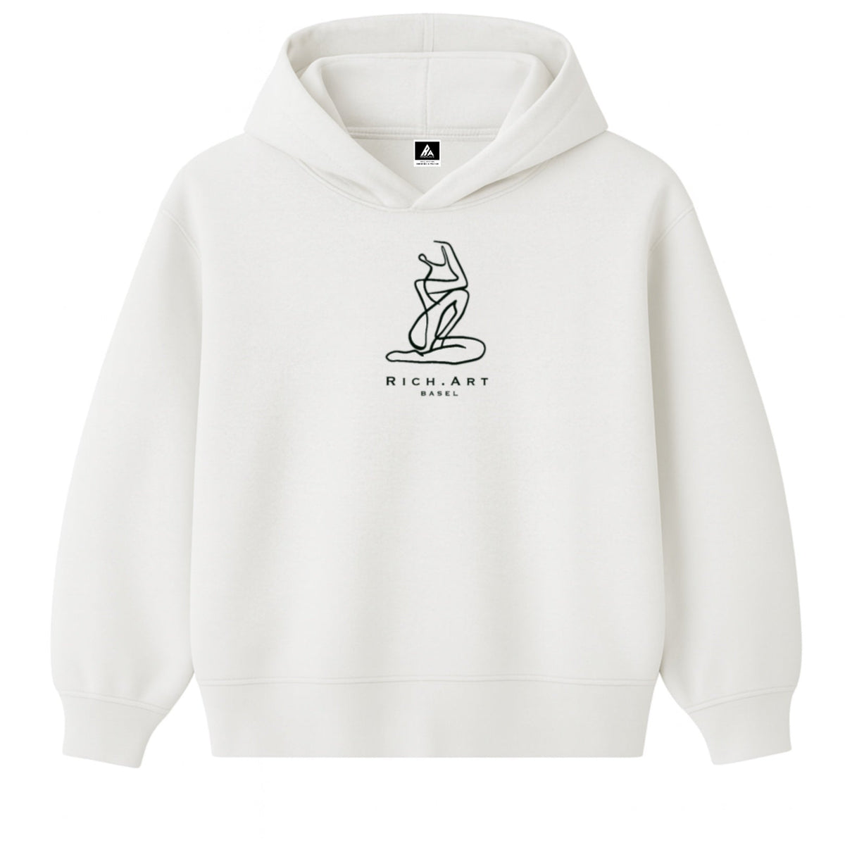 Hoodie 460g 100% Coton – Broderie Minimaliste - Design Matisse Rich.Art