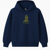 Hoodie 460g 100% Coton – Broderie Minimaliste - Design Matisse Rich.Art