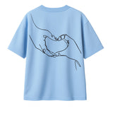 T-Shirt Main dans le coeur Rich.Art